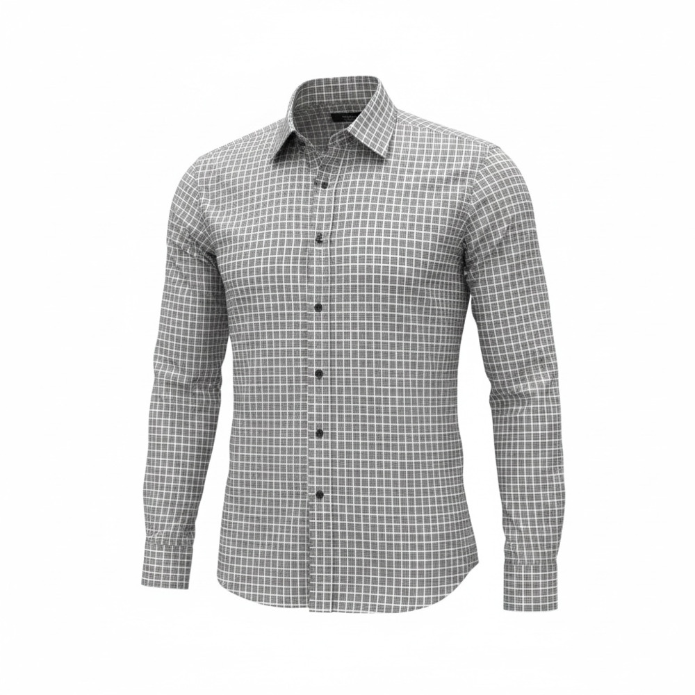 Michael Kors Mens Classic Fit Long Sleeve Button Down Shirt